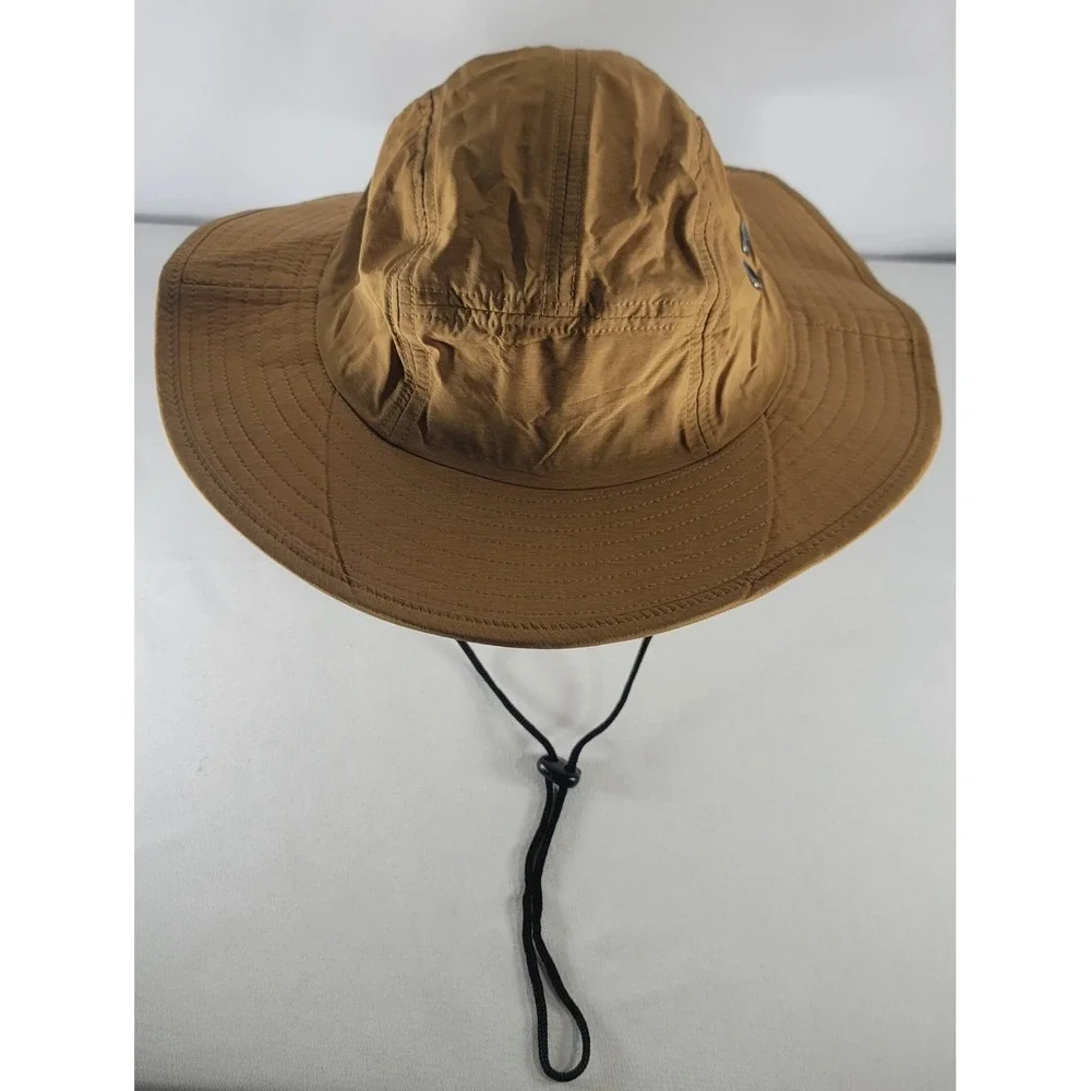 Free Authority Outdoors Moisture Wicking Wide Brim Boonie OSFM Drawstring Adjust